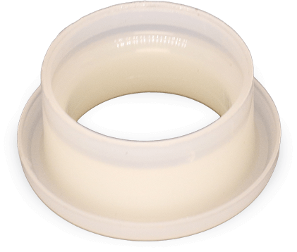 Custom Plastics CPF 2600 Cable Grommet, Black - 2.37 in